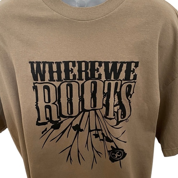 T&C Surf Designs Hawaii “Where We Roots” Tee Shirt Men 2XL XXL - Picture 2 of 7